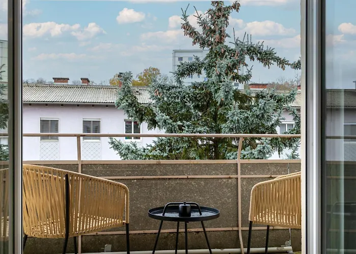 Modernes In Mit Netflix & Balkon Apartment Linz