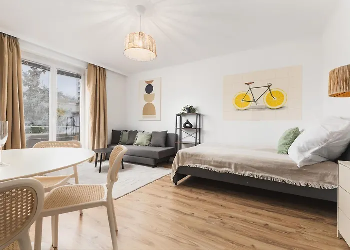 Apartment Modernes In Mit Netflix & Balkon