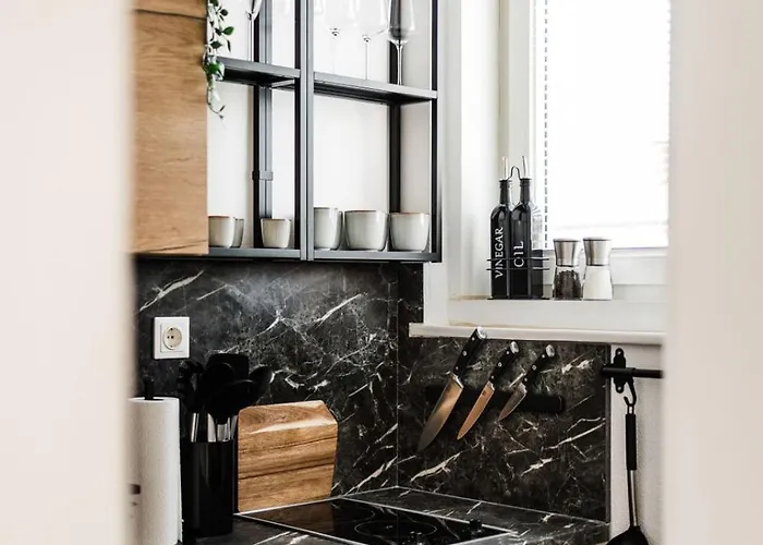 Modernes In Mit Netflix & Balkon Apartment